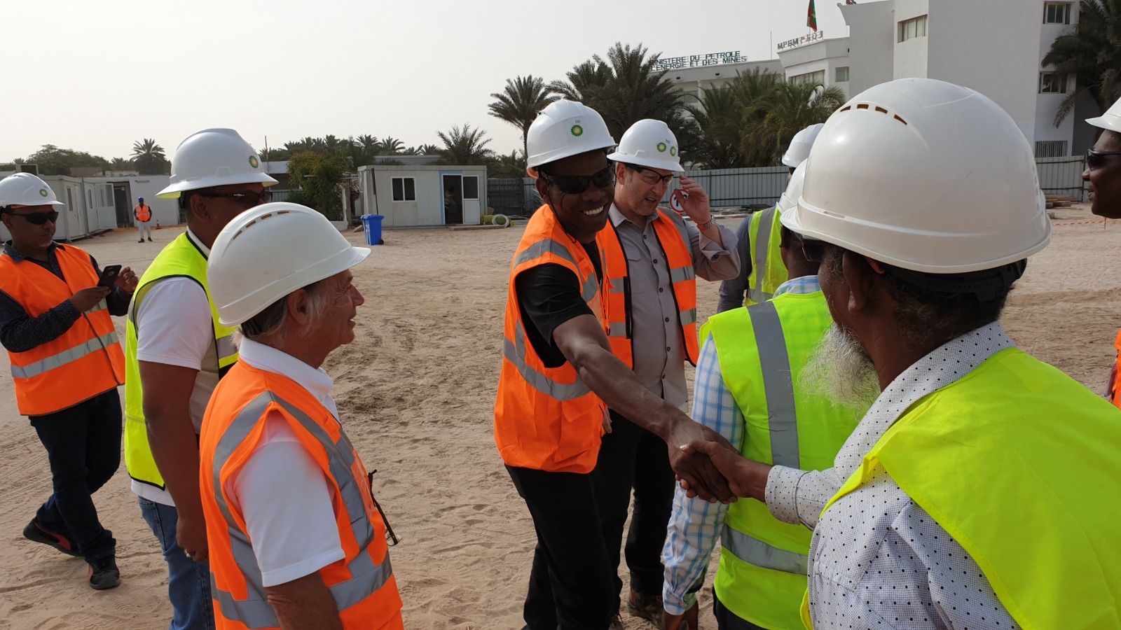 inauguration chantier BP2