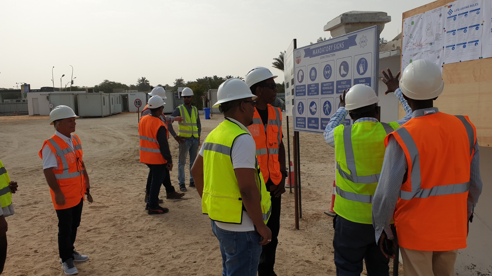 inauguration chantier BP4